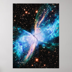 Nebulosa borboleta NGC 6302 - poster