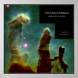 Nebulosa da Águia - Posters do Espaço