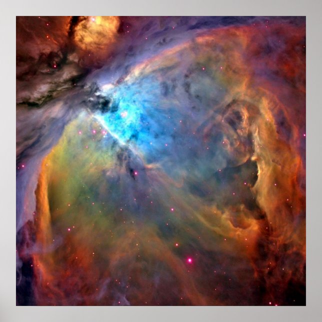 Nebulosa de Orion Espaço Impressão Galáxia X LG 60 (Frente)