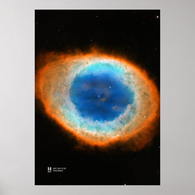 Nebulosa do Anel. NGC 6720 - Poster (Frente)