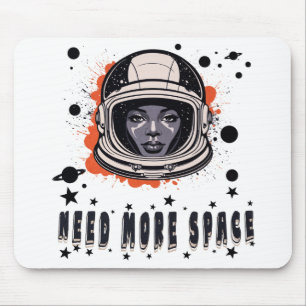 Necessita Mais Espaço Mouse Pad – Acessório de Mes