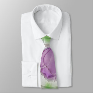 Necktie lavanda Floral Gravata de Casamento Floral