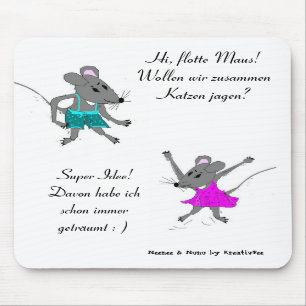 Neenee ratos Mouse Pad & Nunu