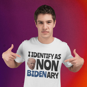 NEGOCIO COMO T-SHIRTS NÃO BIDENÁRIOS