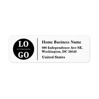 Negócios Domésticos Etiqueta de Logo Personalizado