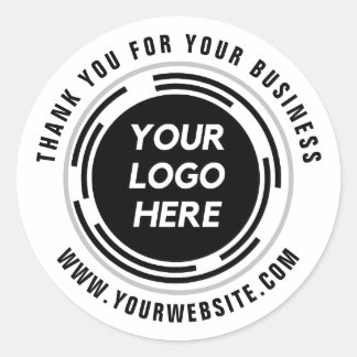 Negócios Obrigado A Você Autocolantes Logotipo Per