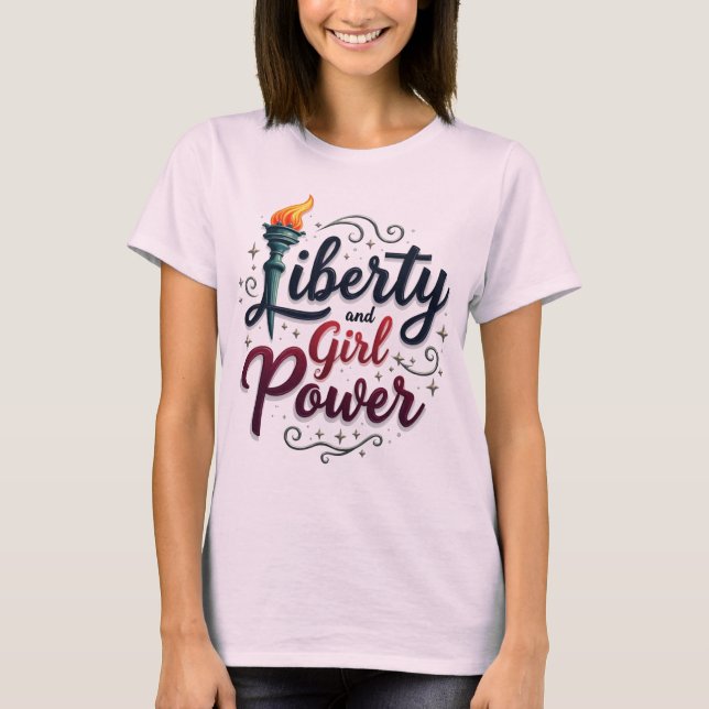 Negrito e Livre: Empoderamento de T-Shirt (Frente)