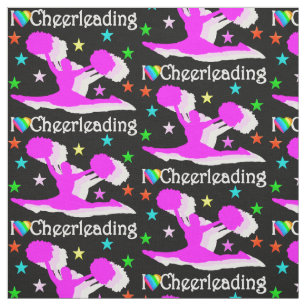 NEGRO E PINCO EU AMO TECIDO CHEERLEADING