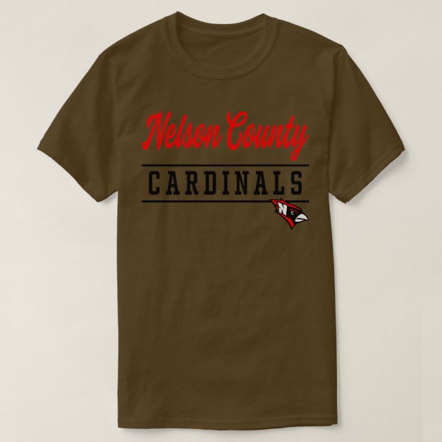 Nelson County Segundo grau Cardinals Pullover (Frente do Design)