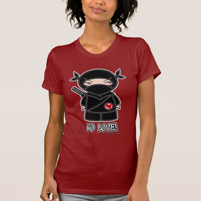 Nenhum amor! T-shirt (Frente)
