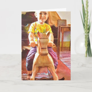 Nenhum cartão feliz do aniversário dos miúdos