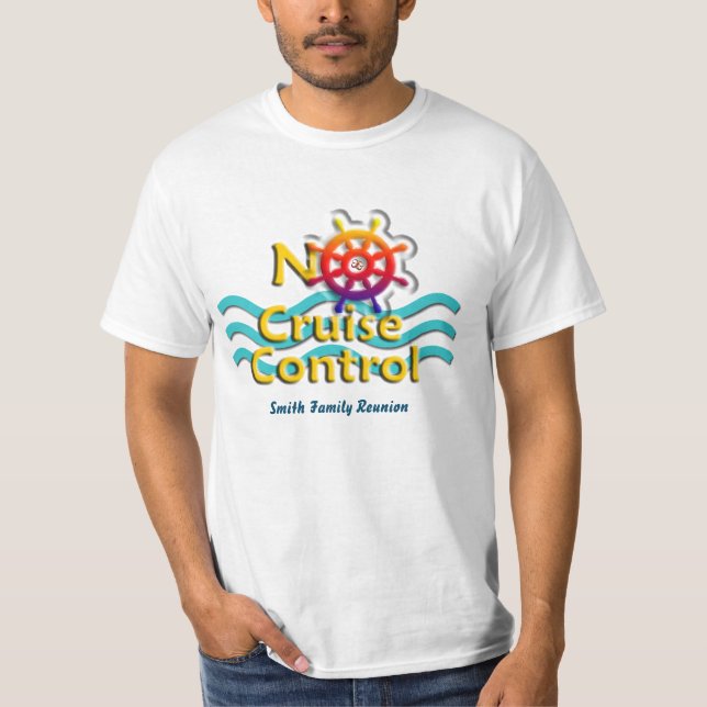 Nenhum cruise control - t-shirt customizável do (Frente)