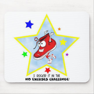 NENHUM desafio Mousepad das DESCULPAS