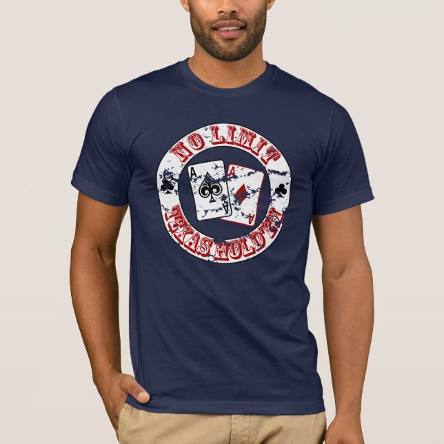 Nenhum limite - Texas guardara-os t-shirt (Frente)