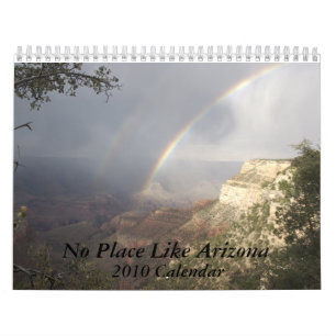 Nenhum lugar gosta do calendário da arizona
