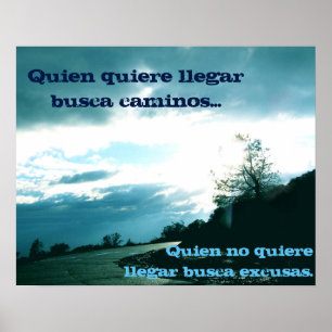 Nenhum poster das desculpas - espanhol!