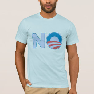 NENHUM t-shirt americano do roupa de Obama