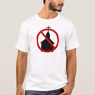 Nenhum t-shirt da igreja