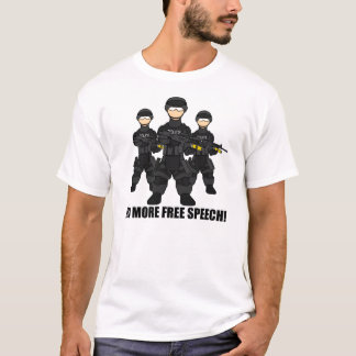 Nenhum t-shirt da liberdade de expressão