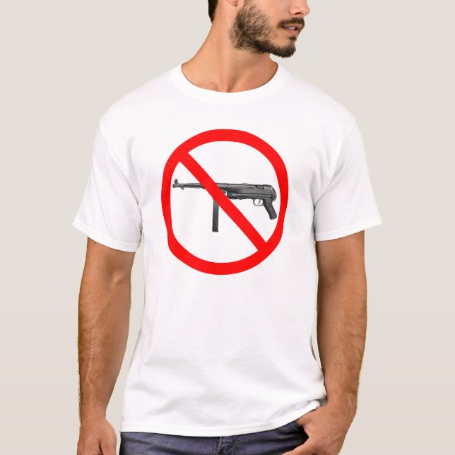 Nenhum t-shirt de MP40s (Frente)