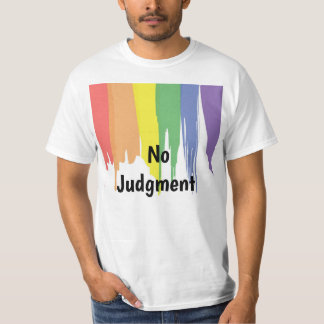Nenhum t-shirt do julgamento