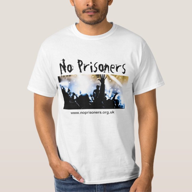 Nenhum t-shirt dos prisioneiros (Frente)