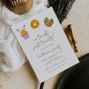 Nenhum truque apenas trata o convite da festa de H