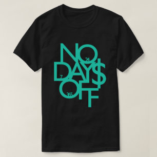 Nenhuma camisa dos dias livres - azul/preto