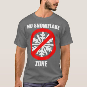NENHUMA CAMISETA POLÍTICA DE ZONA DE NEVE NEM NEVE