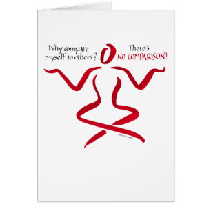 Nenhuma comparação - cartão