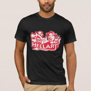 Nenhuma maneira na camisa de Hellary
