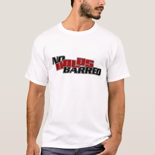 Nenhuma posse barrou o t-shirt (Frente)