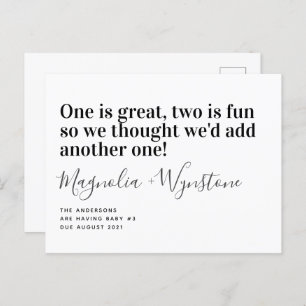 Nenhumas Bebês 3 Anúncio de Gravidez