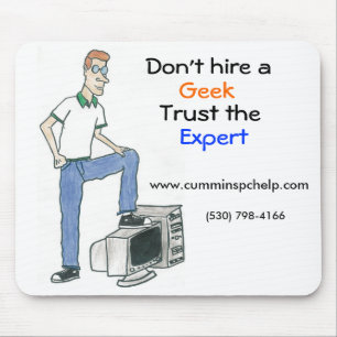 Nenhuns geeks Mousepad