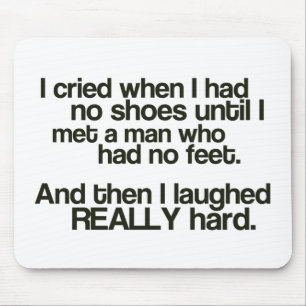 Nenhuns pés Mousepad "
