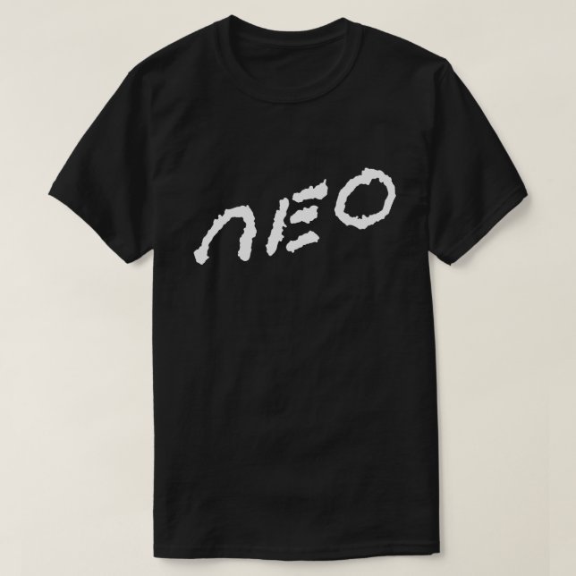 Neo T-Shirt com crânio (Frente do Design)