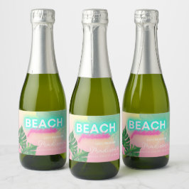 Neon Beach Por Favor Bachelorette Tropical Gradien