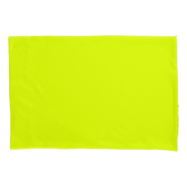 Neon Chartreuse Sólido Cor | Cor da tendência (Frente)