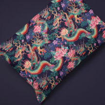 Neon Dragon e Flowers