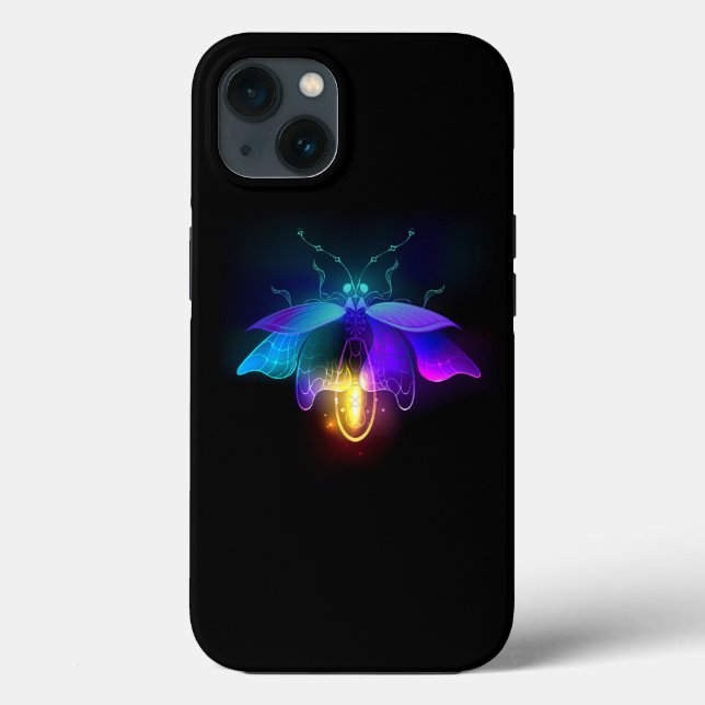 Neon Firefly a preto (Verso)