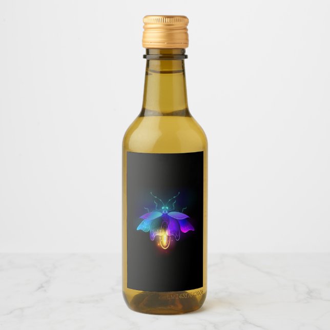 Neon Firefly a preto (Frente)