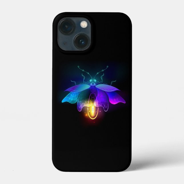 Neon Firefly a preto (Verso)
