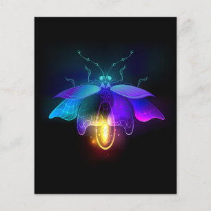 Neon Firefly a preto