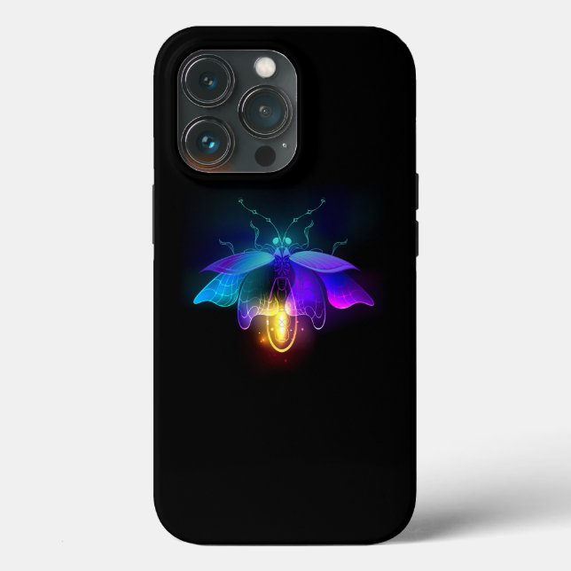 Neon Firefly a preto (Verso)