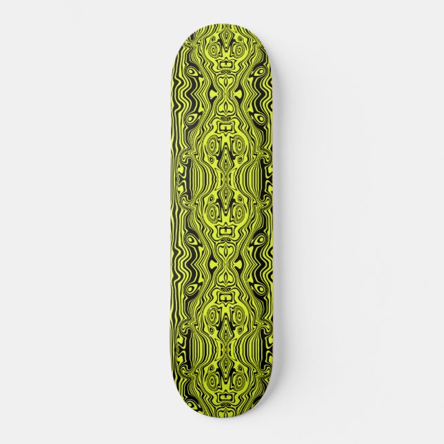 Neon Green Skateboard (Frente)