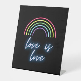 Neon Love É Love Rainbow