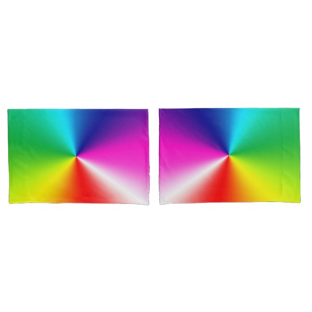 Neon Rainbow Prism Patterm (Frente - conjunto)