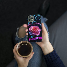 Neon Rosa Cosmic Personalizado para Adicionar Seu