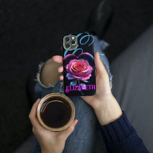 Neon Rosa Cosmic Personalizado para Adicionar Seu 