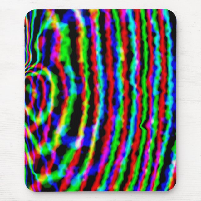 Neon Streamers Mousepad (Frente)